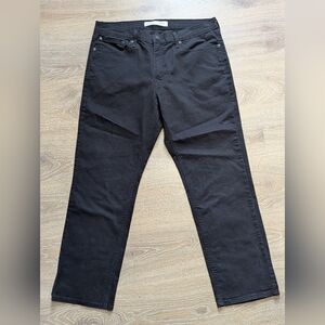 Signature by Levi Strauss S67 Athletic Fit Straight‎ Leg Black Jeans Men's 36x30